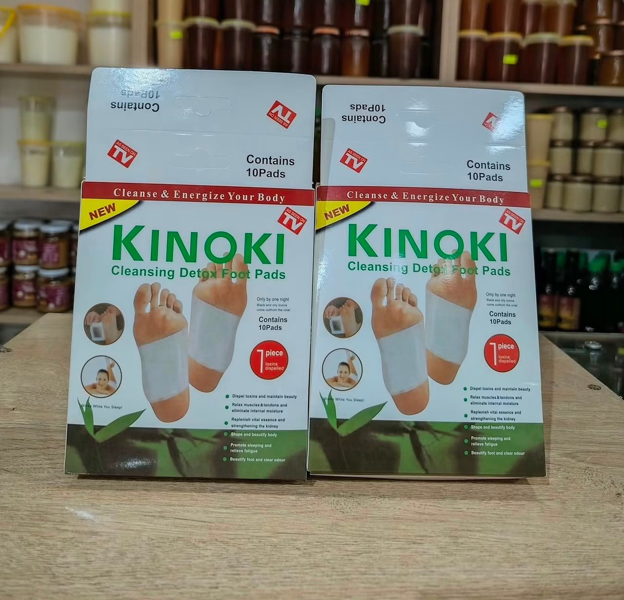 🌿 لاصقات Kinoki راحة وانتعاش من أول استعمال! 🌿